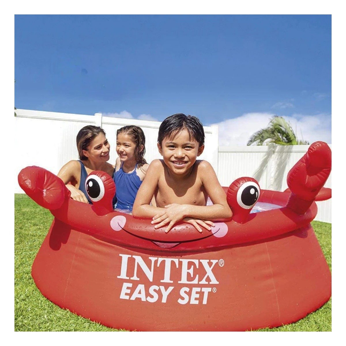 PACK2 PILETA CANGREJO OLLITA 1 83 X 51 CM RESISTENTE PARA JARDIN Y+PAPEL REGALO - 2