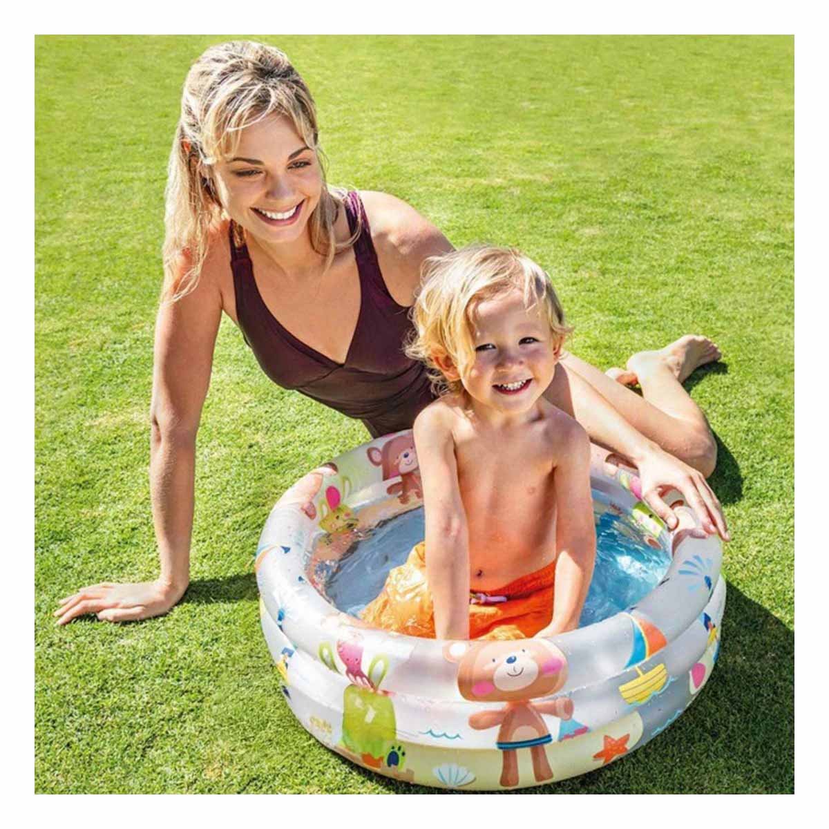 PACK12 ZONA FAMILIAR INFLABLE CON DISENO DE OSITOS - 2
