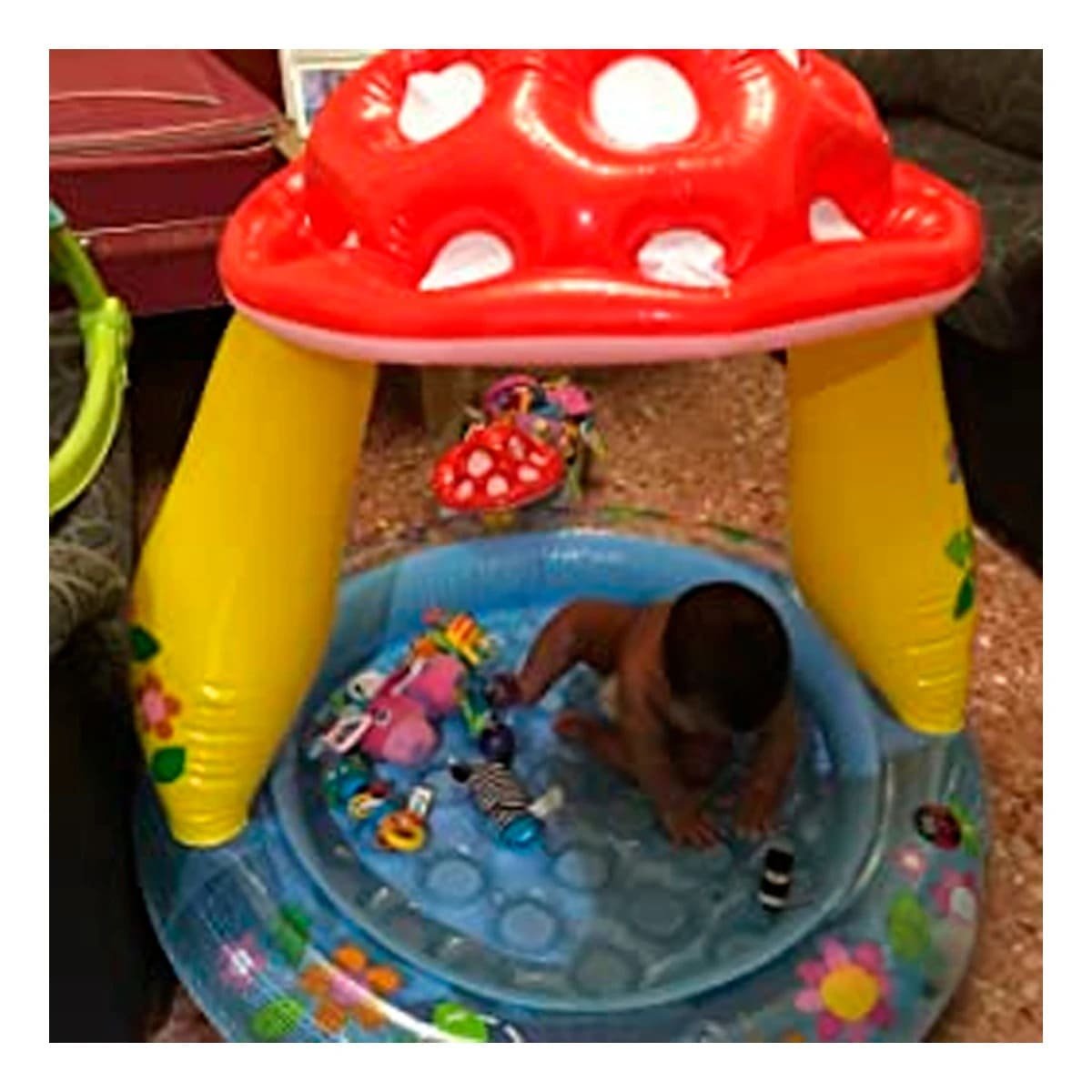 PACK2 AGUA HONGUITO INFLABLE PARA JARDIN CASA Y MOMENTOS DE FRESCURA Y+REGALO STICKER - 5