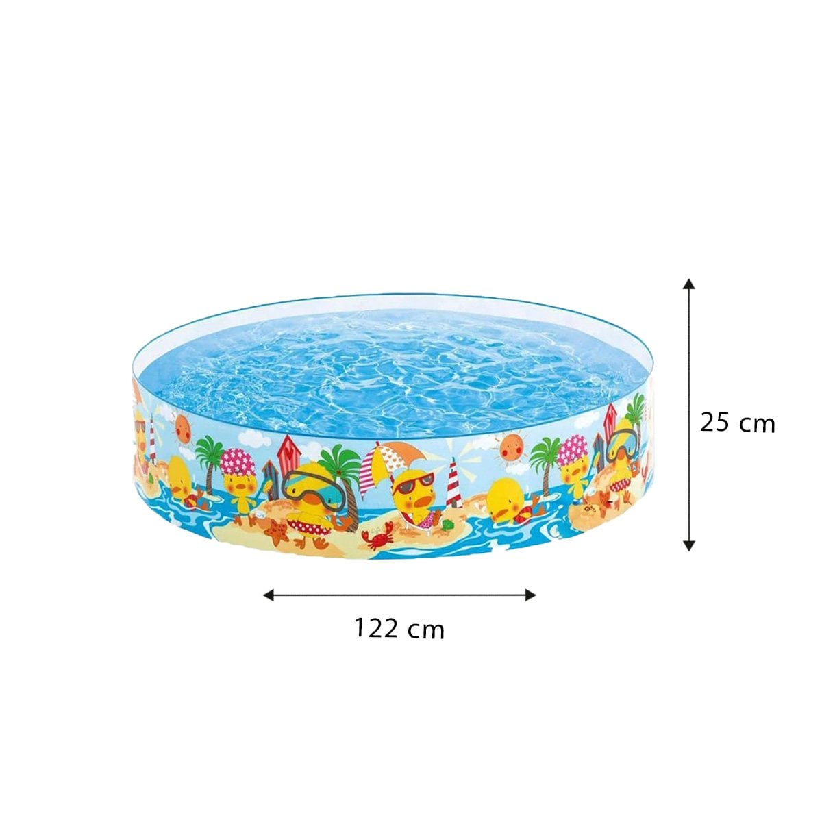 PACK6 PROPUESTA INFLABLE PARA JARDIN Y CASA CON APARIENCIA TROPICAL PARA VERANO - 4