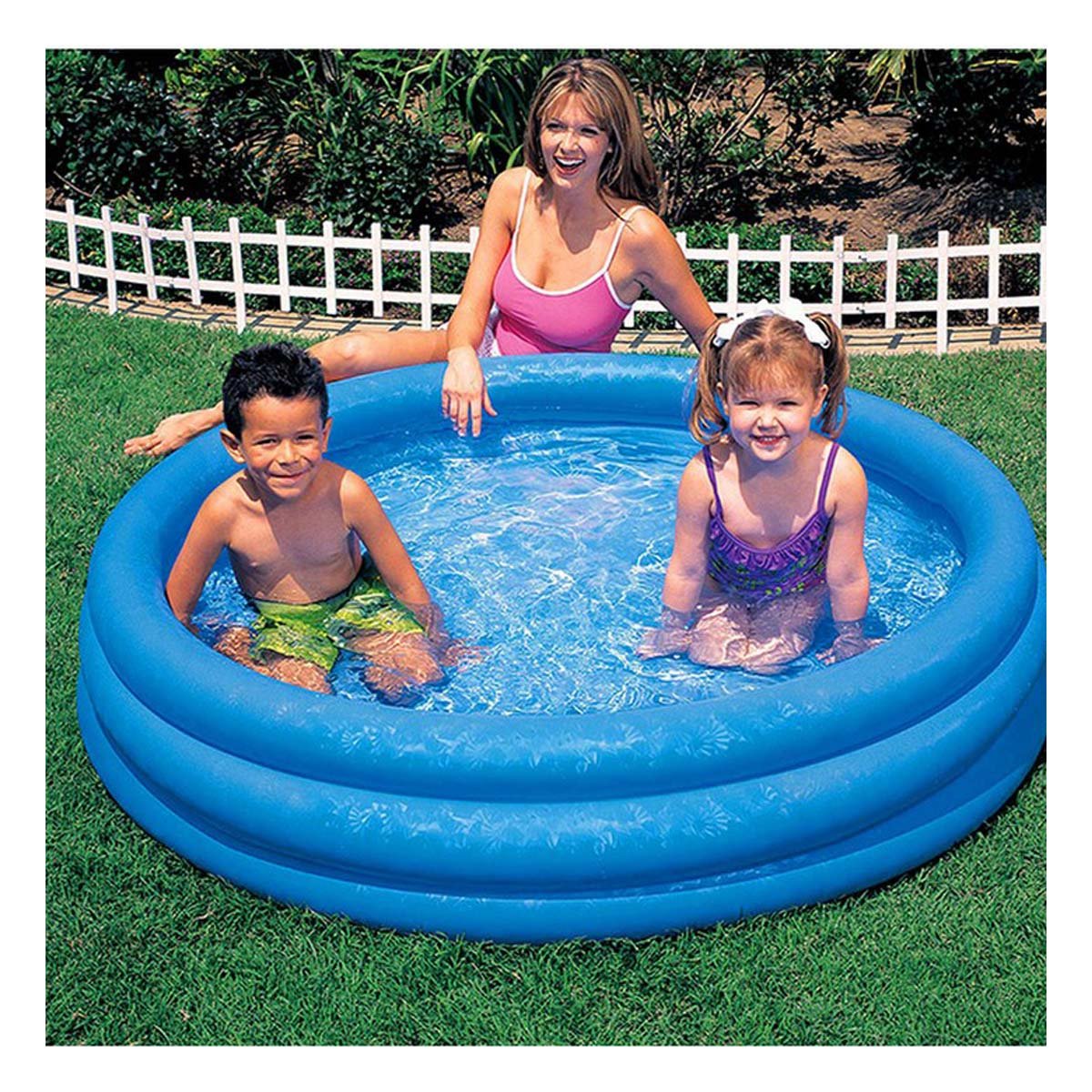 PACK4 ZONA DE AGUA AZUL CRISTAL 147 X 33 CM PARA USO DIARIO EN HOGAR - 5