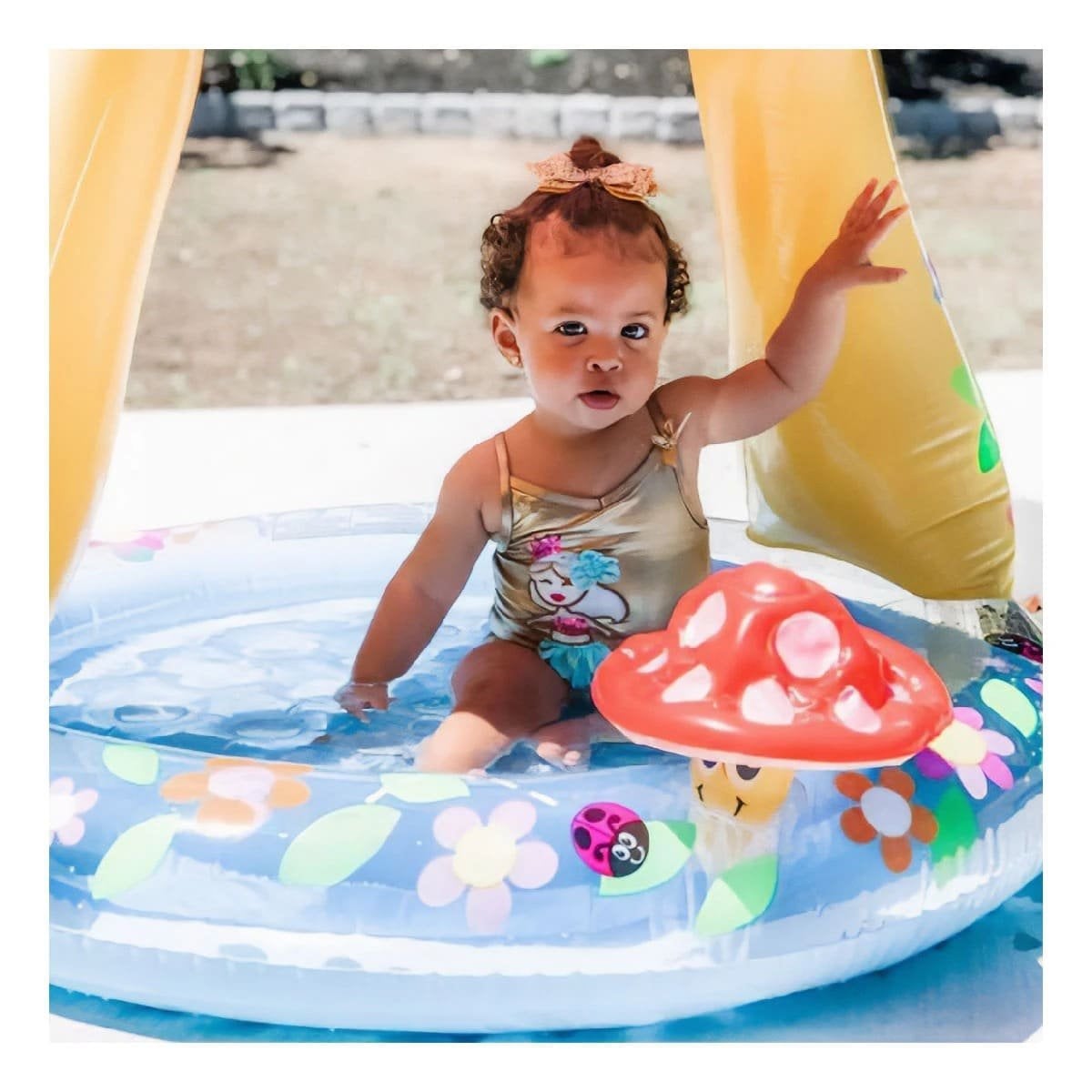 PACK2 DIVERSION HONGUITO INFLABLE PARA HOGAR PATIO Y JUEGOS REFRESCANTES Y+PAPEL REGALO - 5