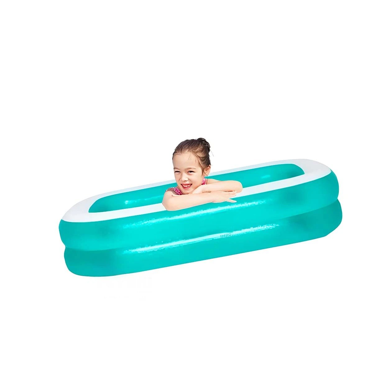 PACK2 CONTENEDOR INFLABLE PARA AGUA EN JARDIN CON DISENO AMPLIO Y FUNCIONAL Y+REGALO STICKER - 2