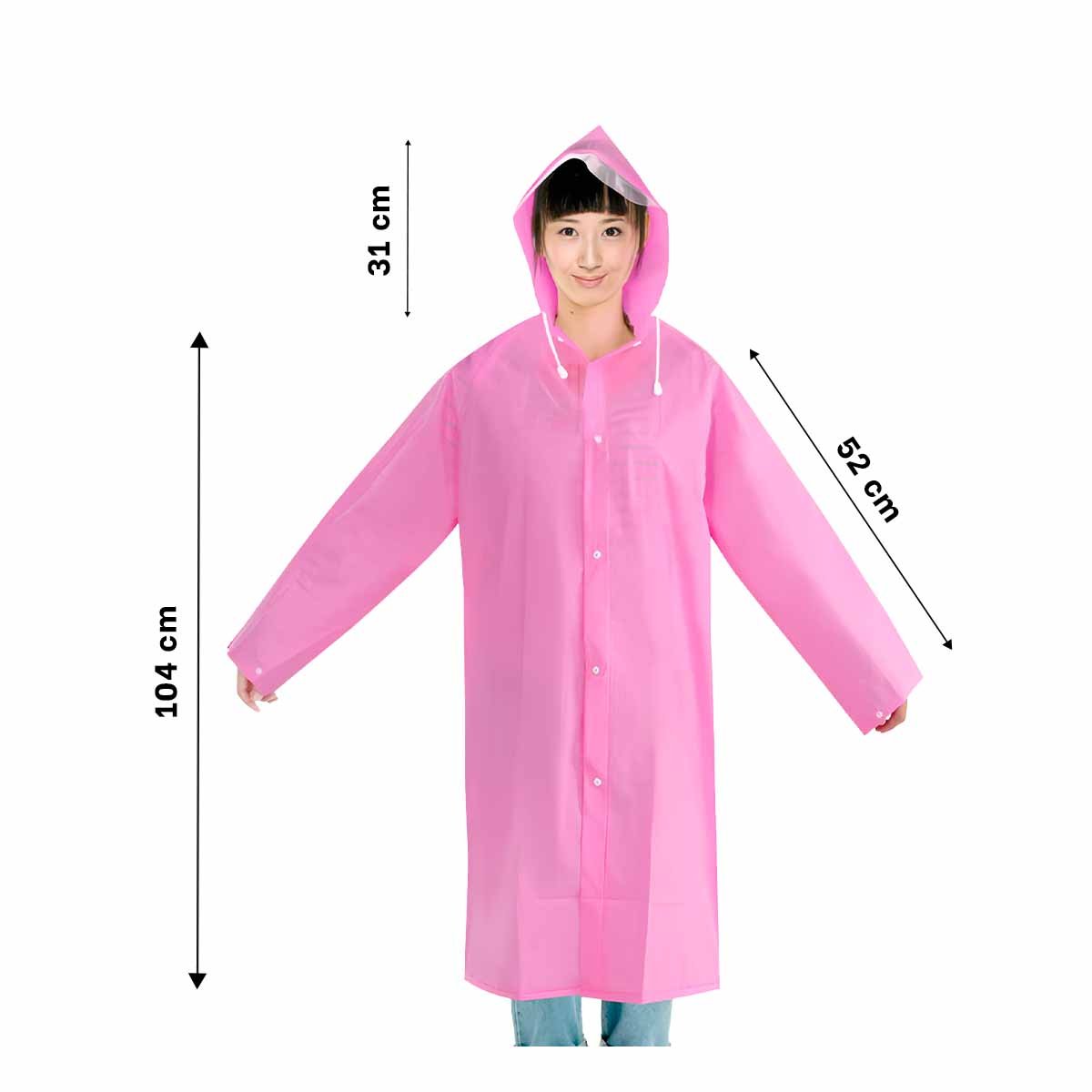 PACK4 PRENDA DE LLUVIA CON ESTILO UNISEX Y COMODIDAD Y+REGALO STICKER - 4