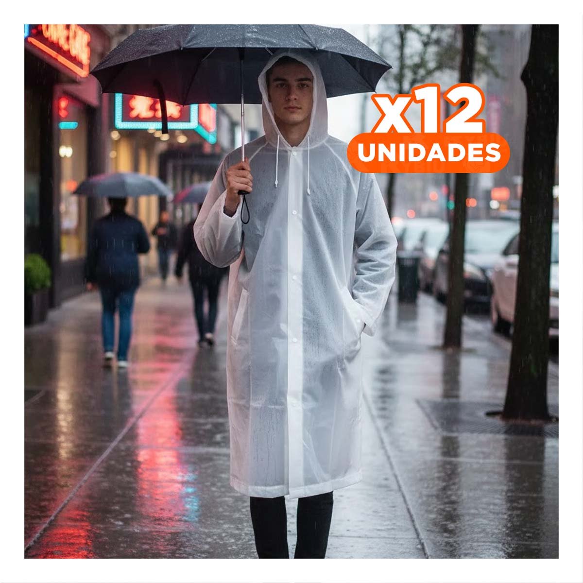 PACK12 PRENDA IMPERMEABLE PARA CLIMA HUMEDO Y ACTIVIDADES COTIDIANAS - 1