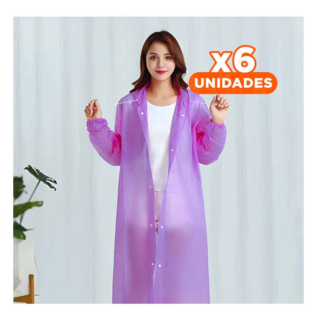 PACK6 IMPERMEABLE RESISTENTE PARA USO FRECUENTE Y+REGALO STICKER - 1