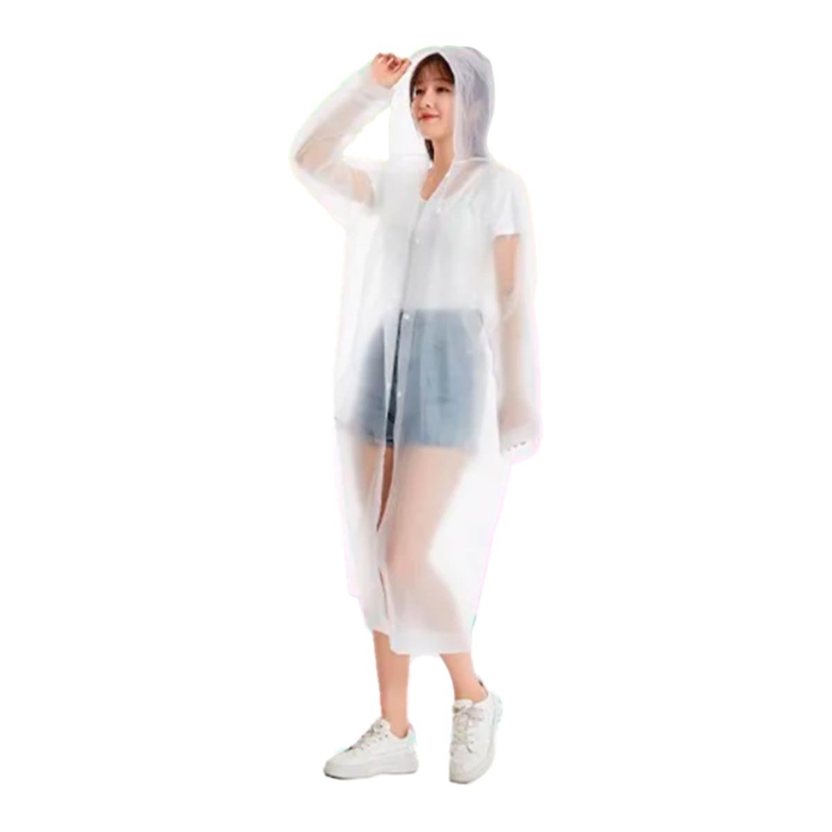 IMPERMEABLE FUNCIONAL PARA DIAS LLUVIOSOS CON ESTILO ACTUAL Y COMODIDAD Y+LIGAS REGALO - 3