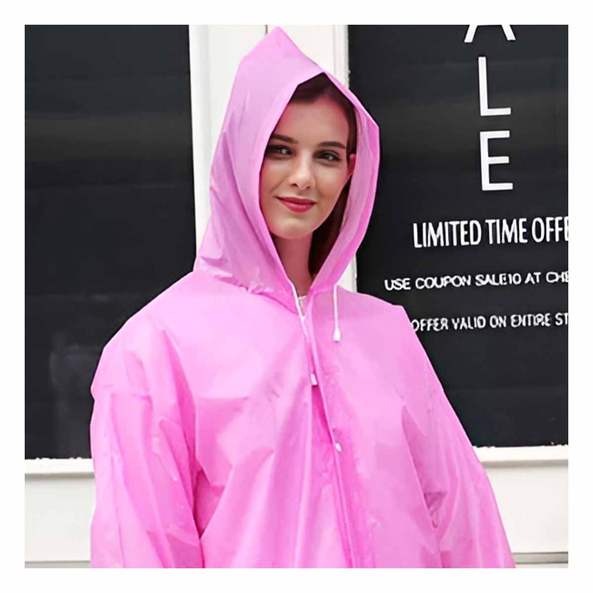 PACK6 ABRIGO IMPERMEABLE UNISEX PARA CAMINATAS URBANAS Y+PAPEL REGALO - 5