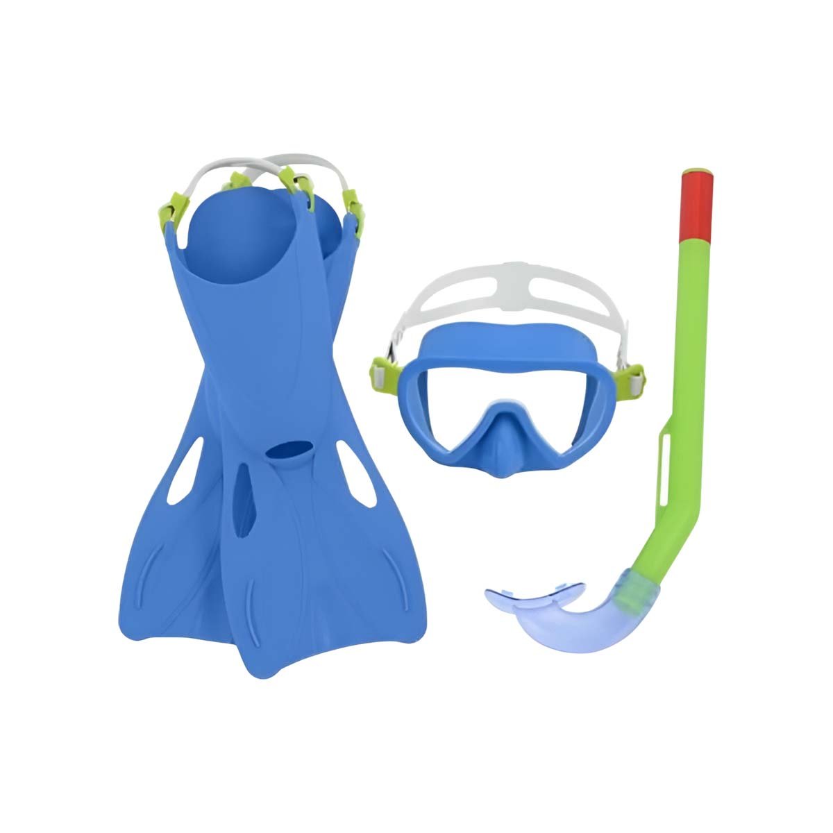 PACK2 CONJUNTO ACUATICO PARA BUCEO BASICO INFANTIL Y+REGALO STICKER - 2