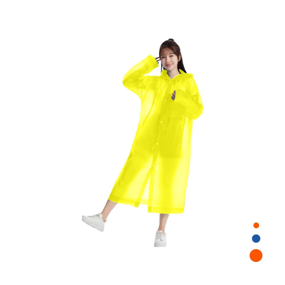 PACK4 IMPERMEABLE FUNCIONAL PARA CLIMAS LLUVIOSOS Y+PAPEL REGALO - 3