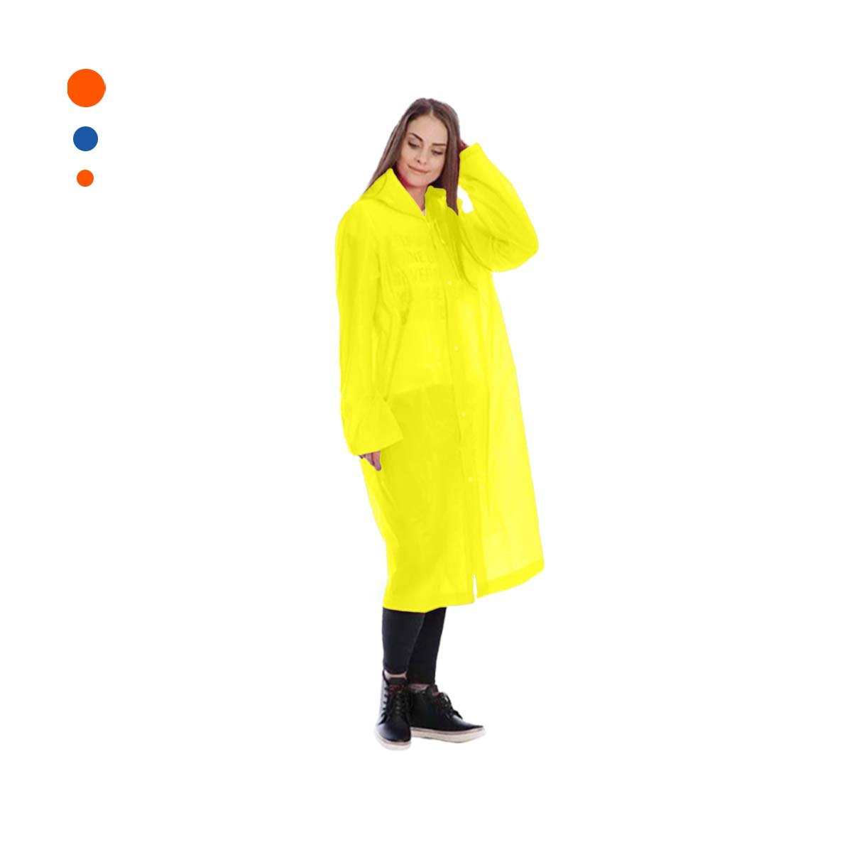 IMPERMEABLE FUNCIONAL PARA DIAS LLUVIOSOS CON ESTILO ACTUAL Y+LIGAS REGALO - 3