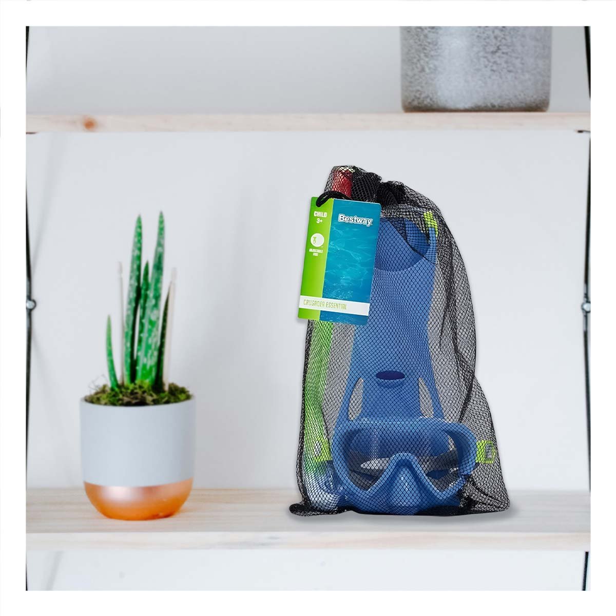 PACK4 EQUIPO DE BUCEO PARA JUEGOS Y APRENDIZAJE EN AGUA - 3