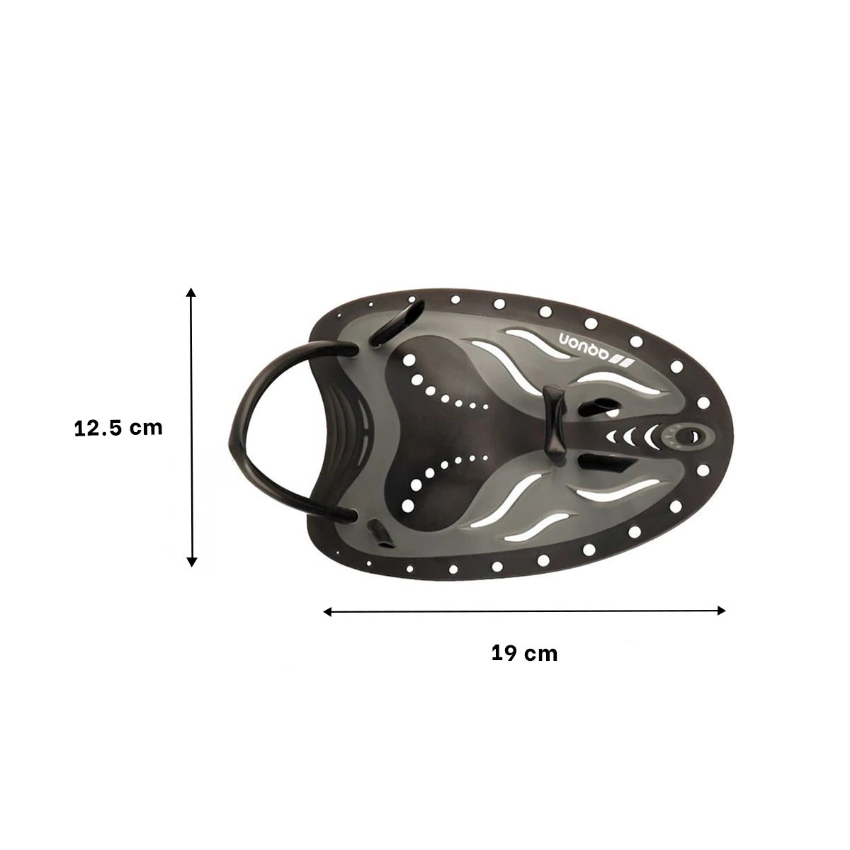 PACK2 ACCESORIO ACUATICO PARA ENTRENAMIENTO DE NATACION EN PISCINA EN NEGRO - 4