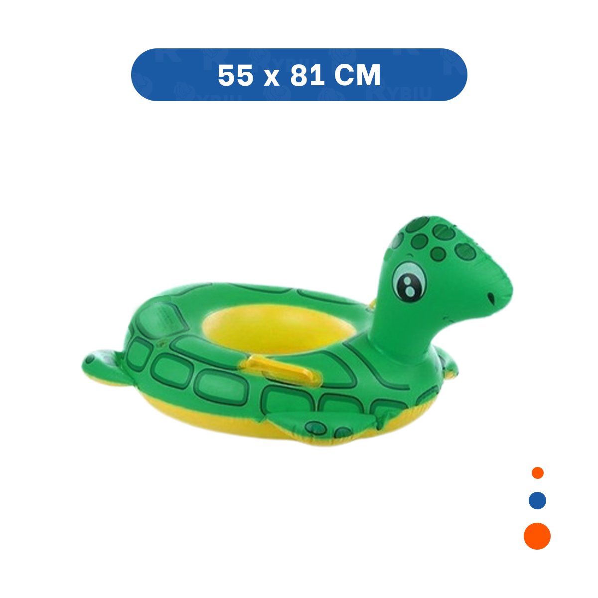 PACK4 SOPORTE FLOTANTE TORTUGA CON ASAS PARA OCIO FAMILIAR EN AGUA COLOR VERDE Y+PAPEL REGALO - 4