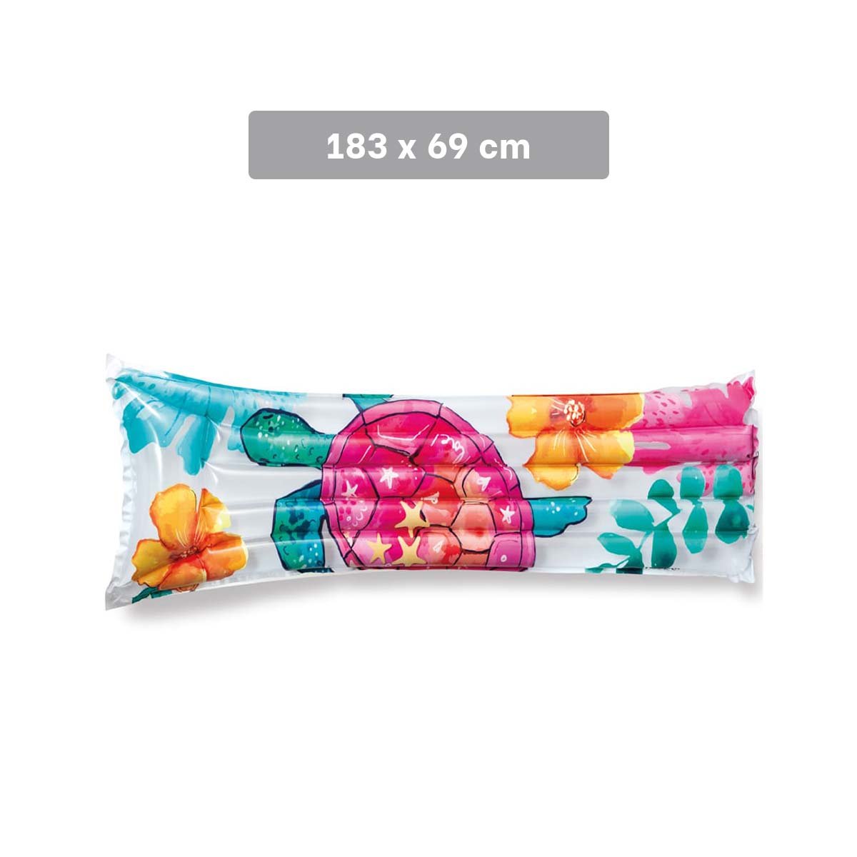 PRODUCTO INFLABLE BLANCO TORTUGA PARA HOGAR Y CASA DECORACION VERANO ACUATICO Y+POST IT - 4