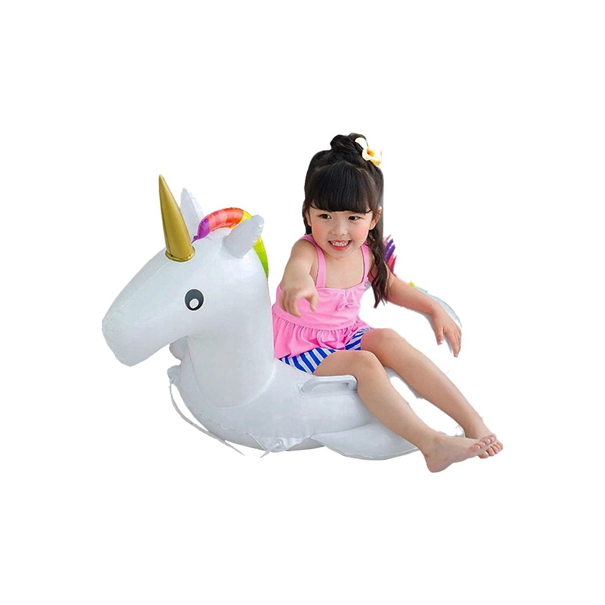 PACK12 FIGURA INFLABLE CON ASA PARA PISCINA Y PLAYA ESTILO INFANTIL Y+REGALO STICKER - 2