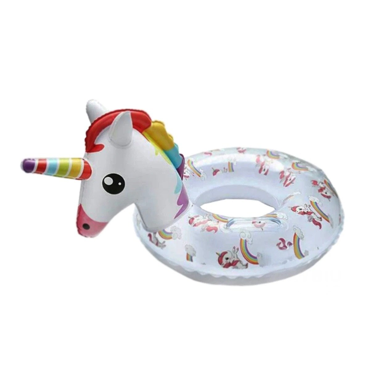 PACK12 PIEZA DE CASA UNICORNIO TRANSPARENTE DECORATIVA Y+REGALO STICKER - 2