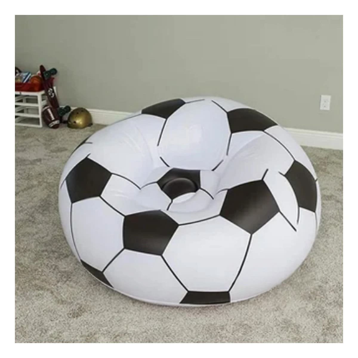 PACK6 MUEBLE INFLABLE REDONDO PARA RELAJACION Y ENTRETENIMIENTO Y+REGALO STICKER - 5