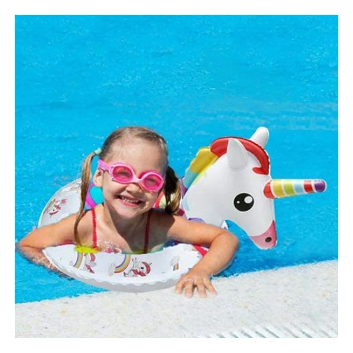 PACK4 ADORNO PARA HOGAR UNICORNIO TRANSPARENTE FESTIVO Y+PAPEL REGALO - 5