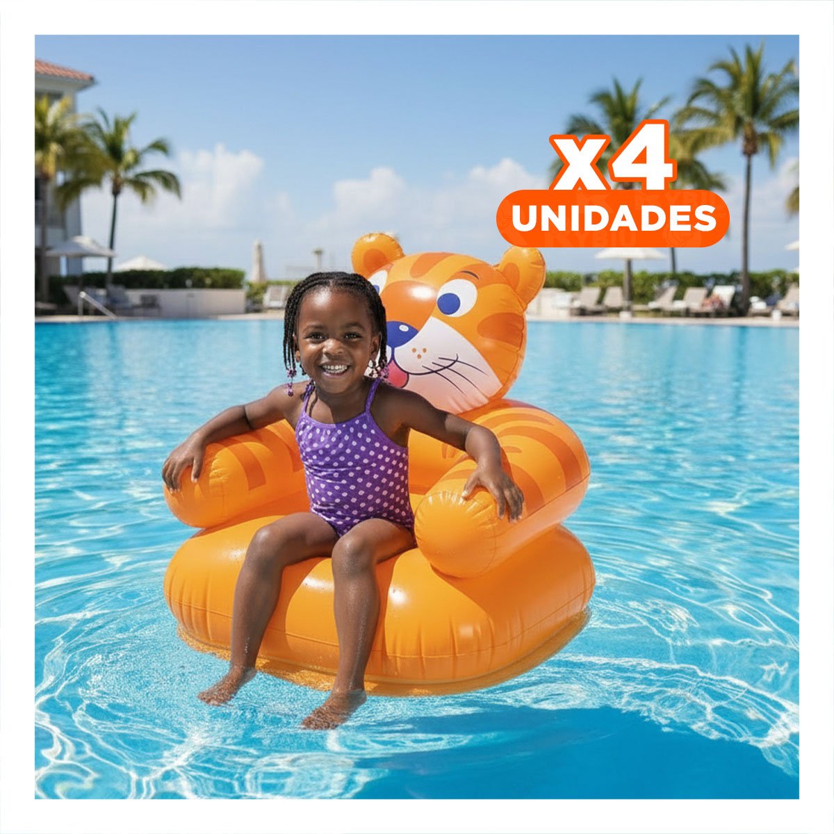 PACK4 ASIENTO INFLABLE PARA NINOS EN USO DIARIO EN CASA - 1
