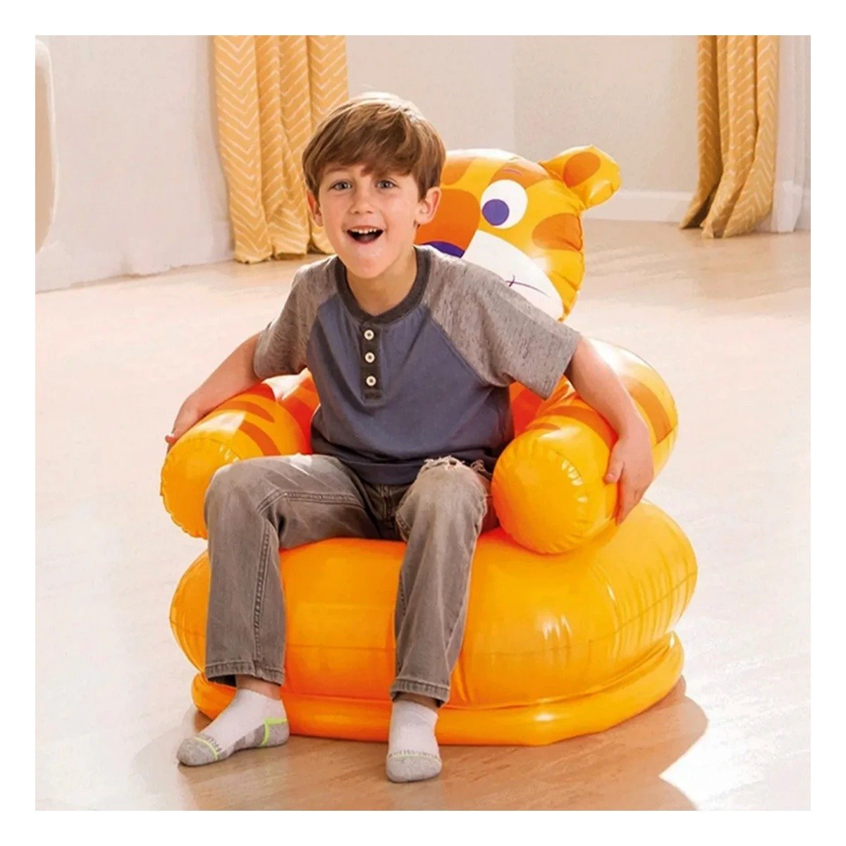 PACK4 ASIENTO INFLABLE PARA NINOS EN USO DIARIO EN CASA - 3