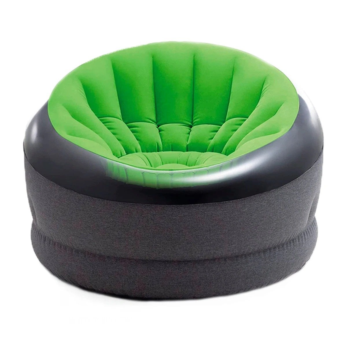PACK4 SILLON INFLABLE PARA SALA VERDE FUNCIONAL Y+PAPEL REGALO - 3