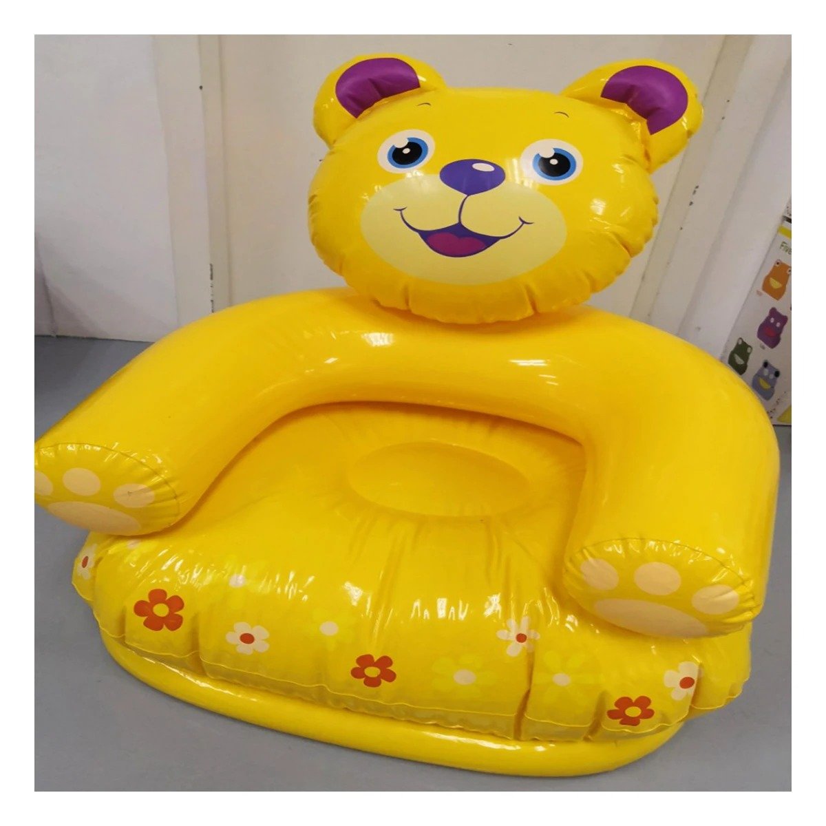 PACK4 MUEBLE INFLABLE INFANTIL PARA DESCANSO Y JUEGOS Y+PAPEL REGALO - 5