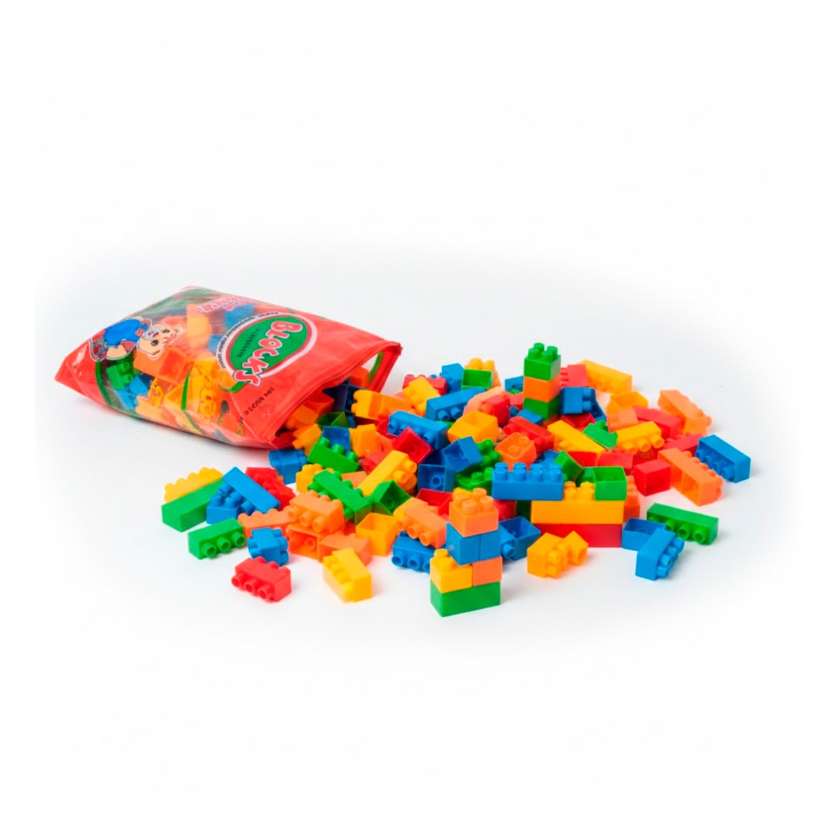 PACK4 COLECCION CREATIVA MULTICOLOR EN BOLSA PARA CONSTRUCCION EN CASA Y+PAPEL REGALO - 3