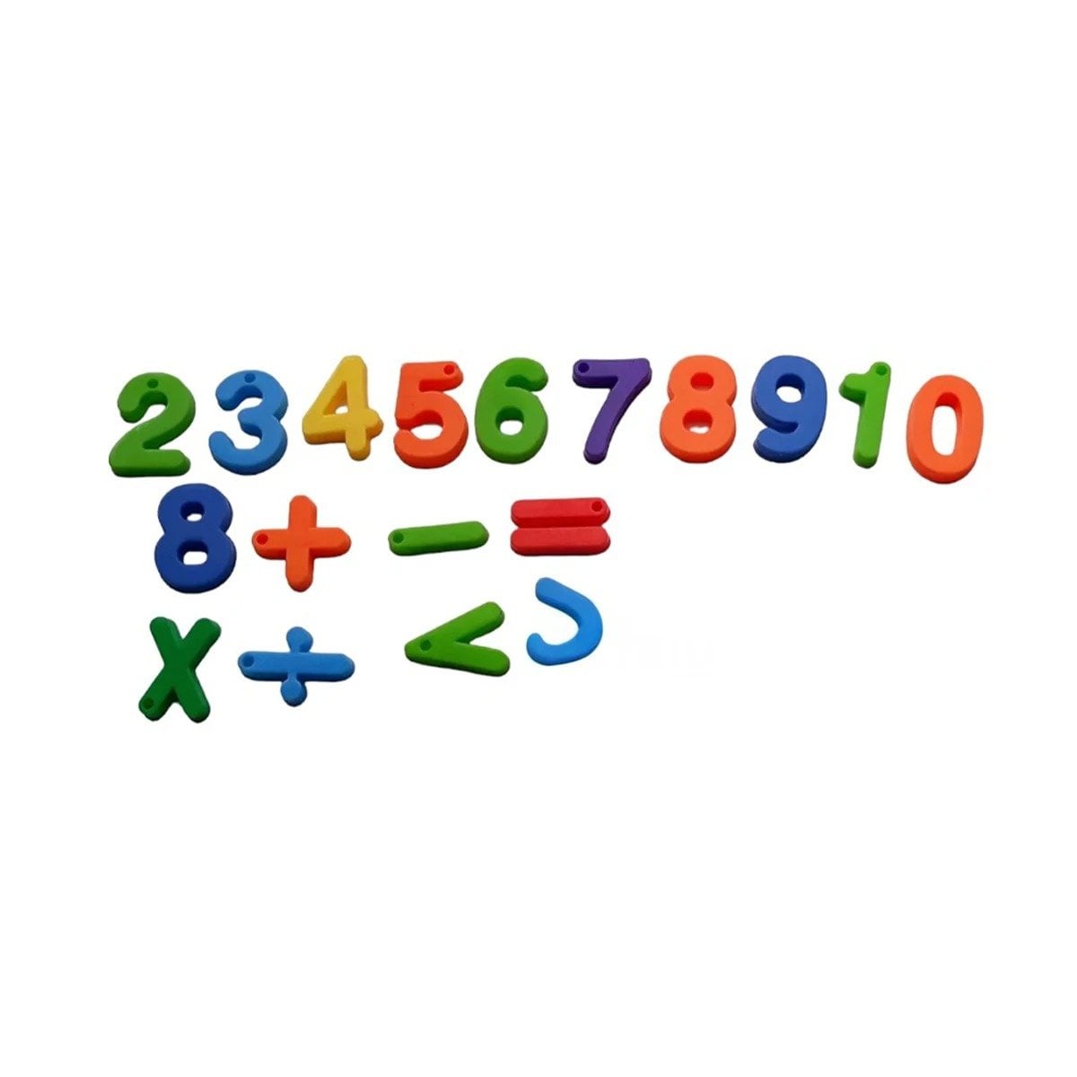 PACK12 COLECCION INFANTIL PARA ENSAMBLAR CON NUMEROS Y SIGNOS Y+REGALO STICKER - 2