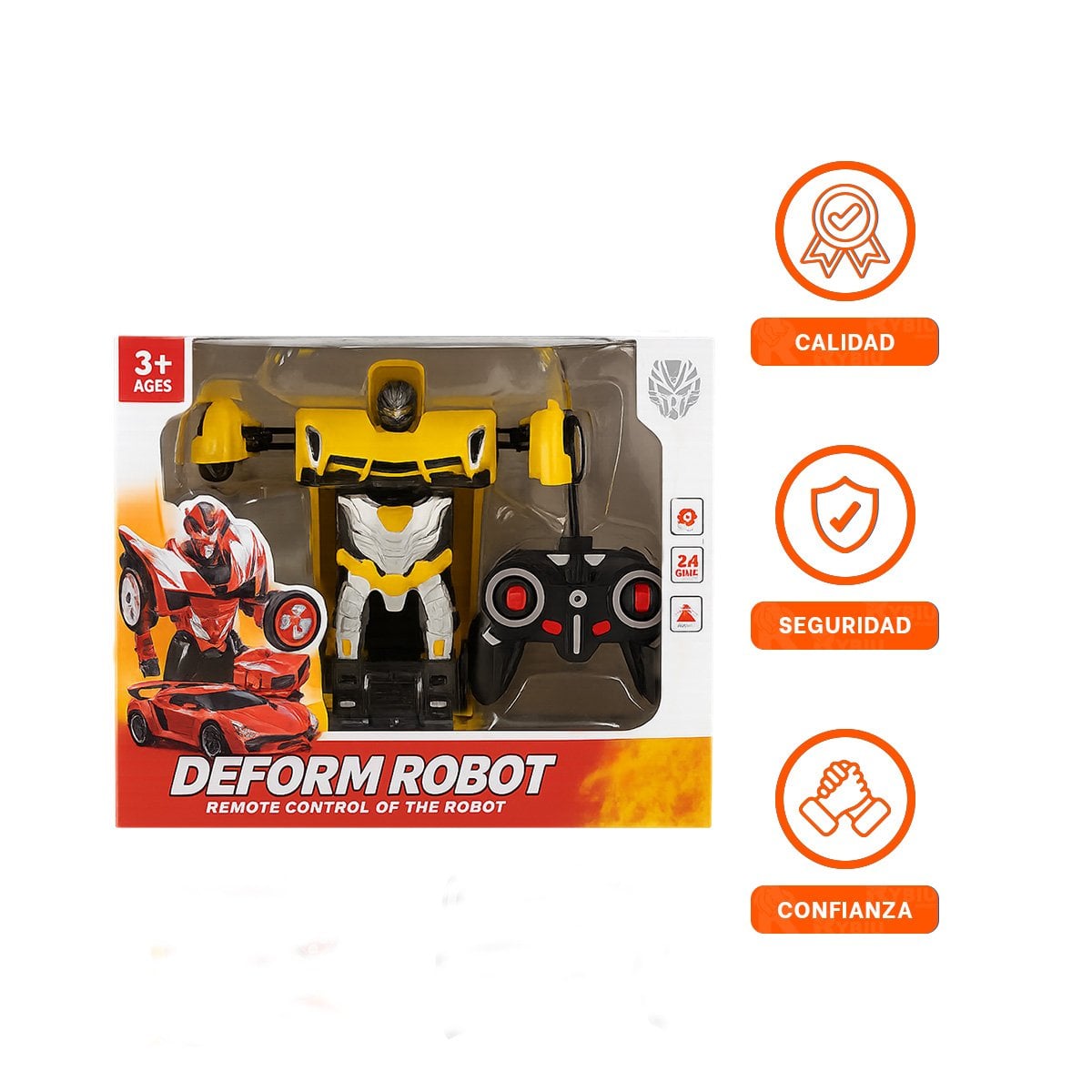 JUGUETE ROBOT MOVIL CON CONTROL PARA JUEGO DINAMICO EN CASA - 3