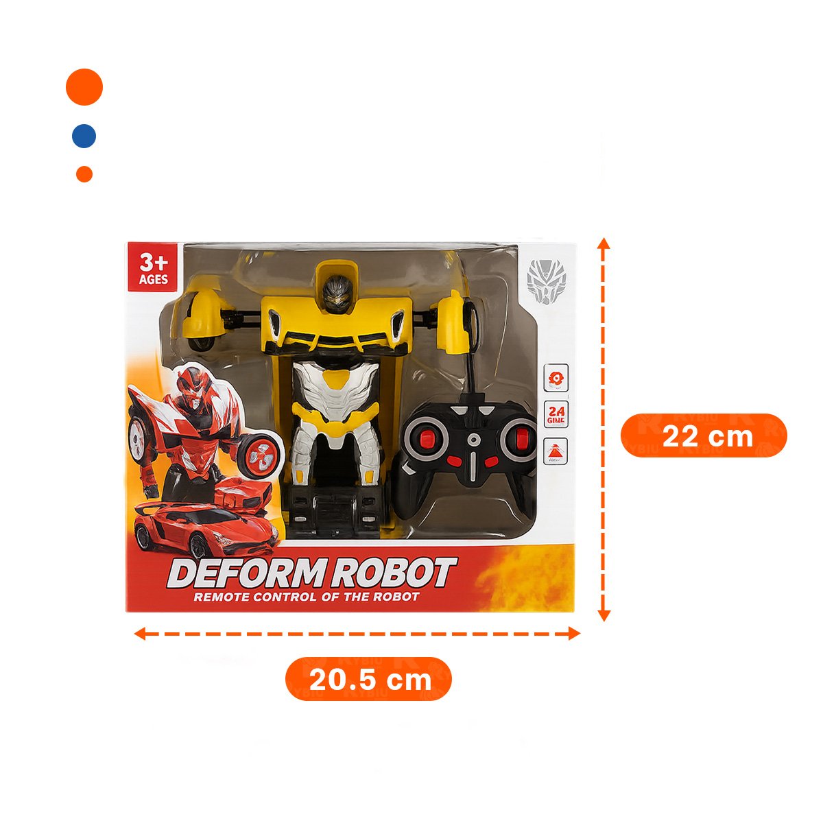 JUGUETE ROBOT MOVIL CON CONTROL PARA JUEGO DINAMICO EN CASA - 4