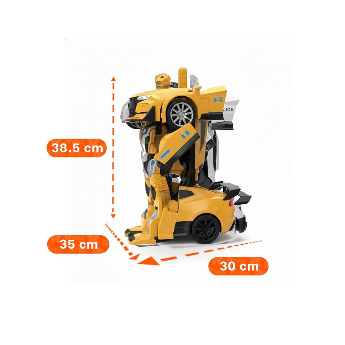 SISTEMA CON CONTROL REMOTO AMARILLO Y NEGRO PARA JUEGO ACTIVO - 4