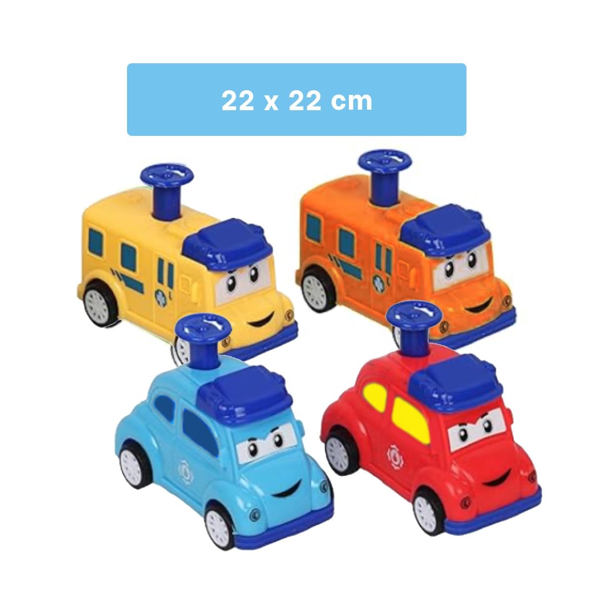 UNIDADES DE SALVAMENTO 4 PIEZAS MULTICOLOR PARA JUEGO INFANTIL Y+REGALO STICKER - 4