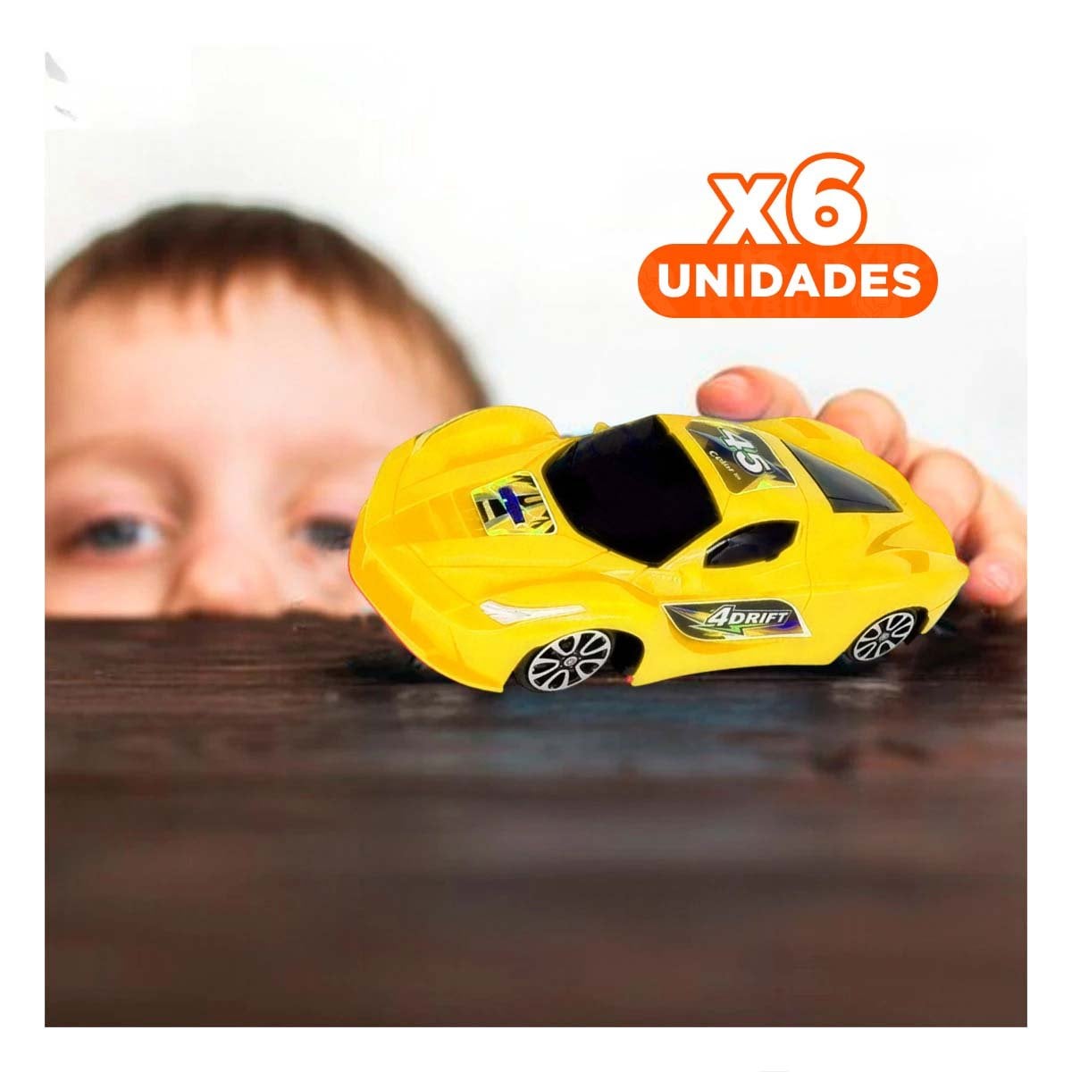 PACK6 VERSATIL CONTROL REMOTO AMARILLO PARA HOGAR Y+REGALO STICKER - 1