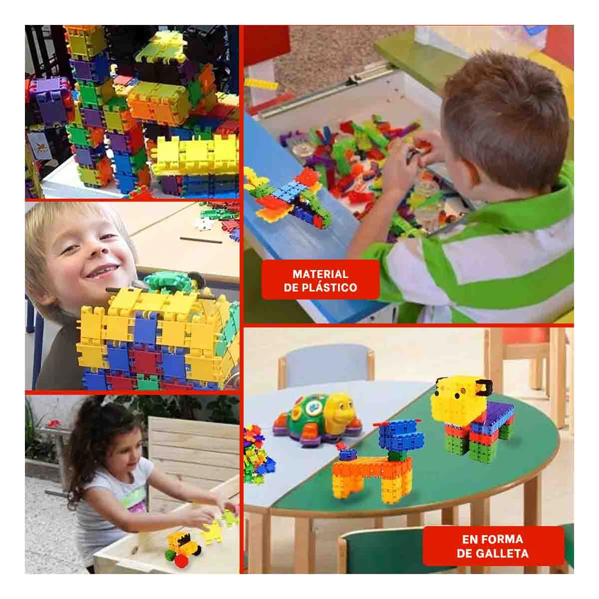 PACK12 FIGURAS MANUALES DE GALLETAS PARA ENSAMBLAR HABILIDAD Y+PAPEL REGALO - 2
