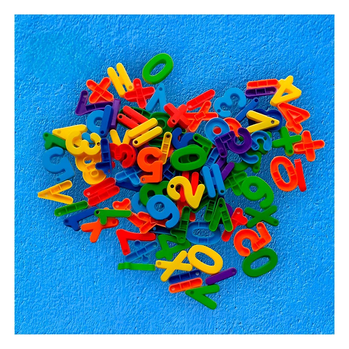 PACK2 COLECCION INTERACTIVA PARA ENSAMBLAR CON NUMEROS Y SIGNOS Y+PAPEL REGALO - 2