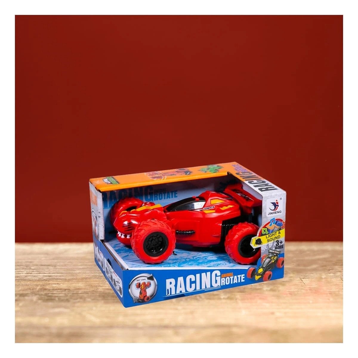 PACK6 PRESENTACION ACROBATICO LED ROJO CON LUCES LED - 3