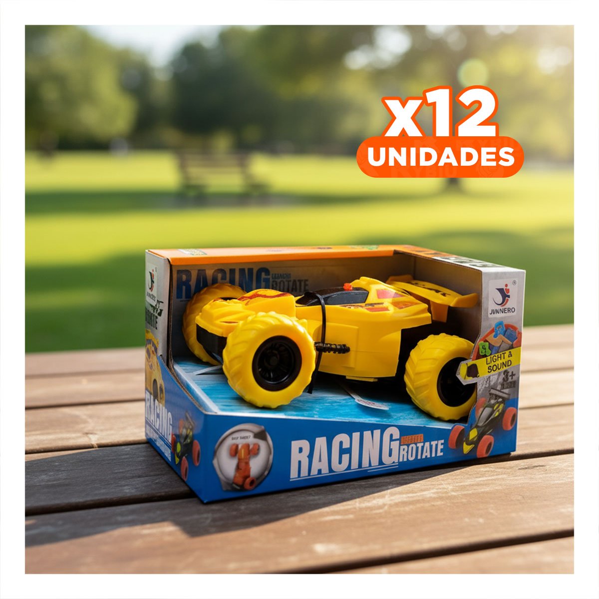 PACK12 DIDACTICO ACROBATICO JUGUETE PARA HOGAR CON CAJA AMARILLO DE JUGUETERIA HOGAR - 1