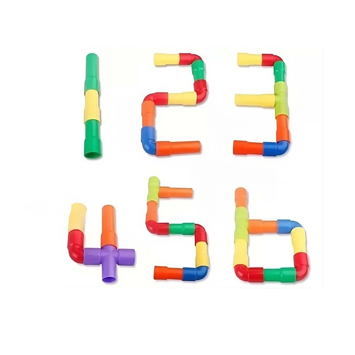 PACK4 PAQUETE EDUCATIVO DE TUBOS PARA ENSAMBLAR Y JUGAR Y+PAPEL REGALO - 3
