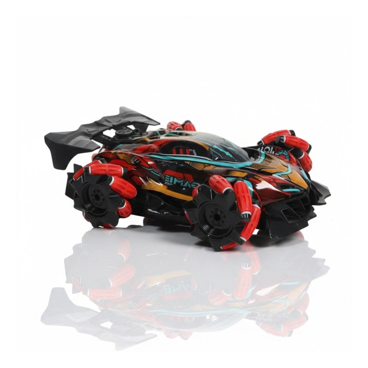MOVIL ACROBATICO PARA RETOS Y MANIOBRAS EN CASA EN ROJO Y+LIGAS REGALO - 3