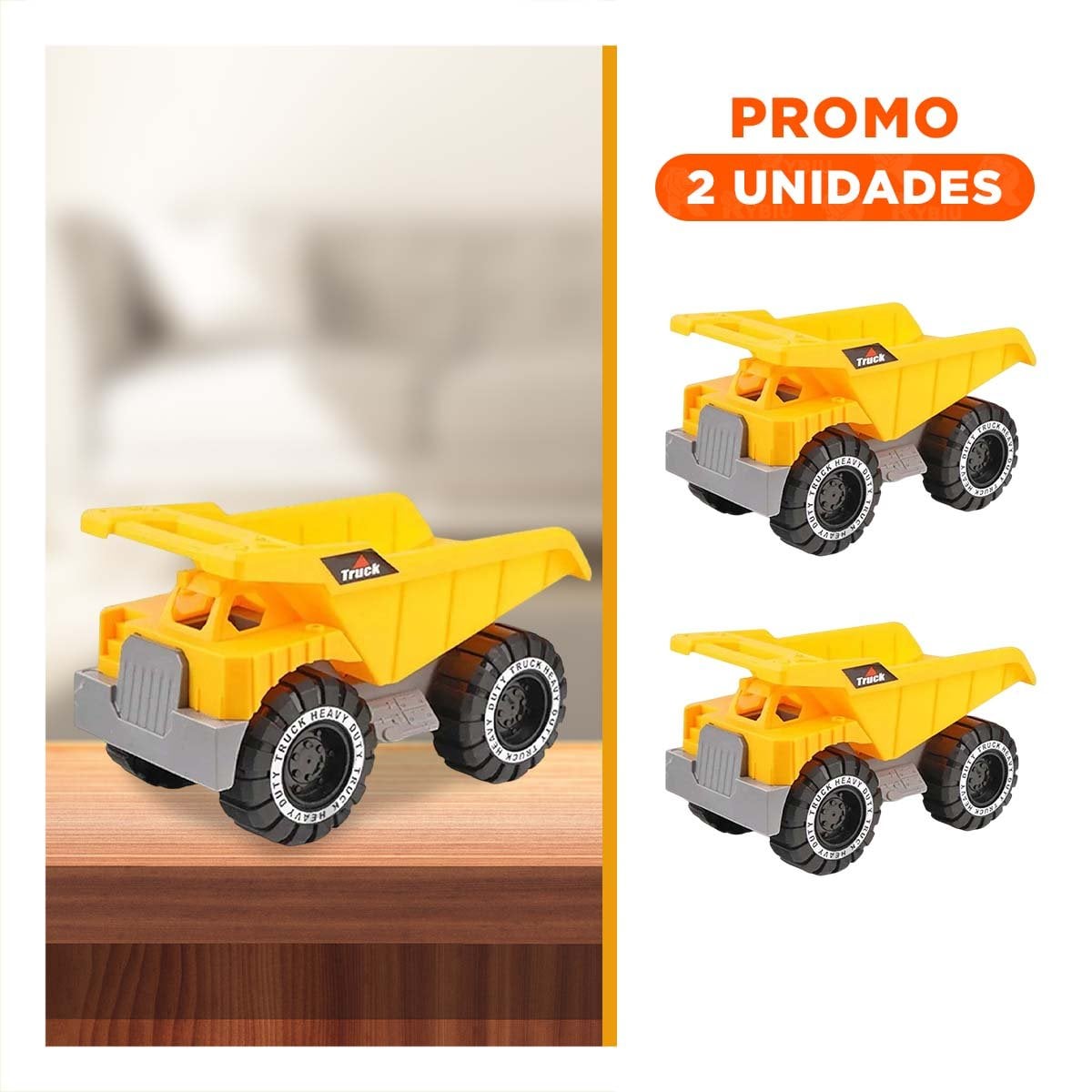 PACK2 ELEMENTO DE CONSTRUCCION EN BOLSA CON CARRO PARA DIVERSION HOGAR - 1