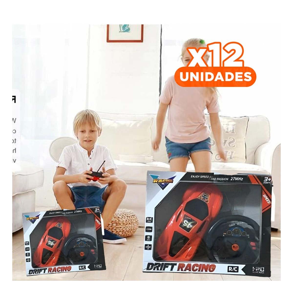 PACK12 ACCESORIO CONTROL REMOTO ROJO PARA CASA CON DISENO ACTUAL Y MANEJO SIMPLE - 1