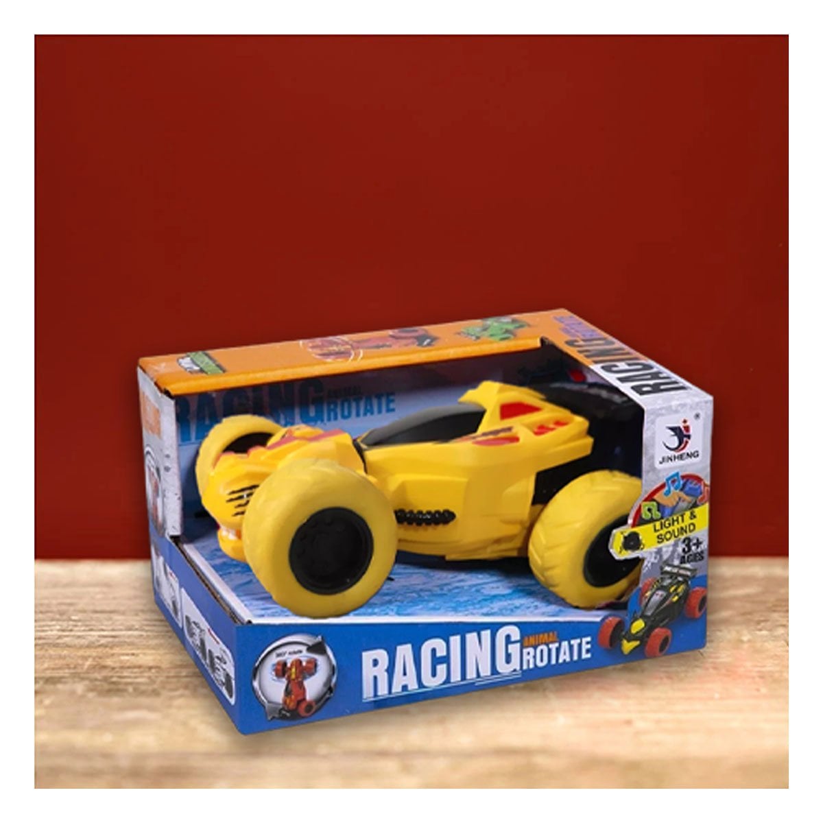PACK12 ATRACTIVO ACROBATICO JUGUETE PARA HOGAR CON CAJA AMARILLO DE JUGUETERIA Y+REGALO STICKER - 3