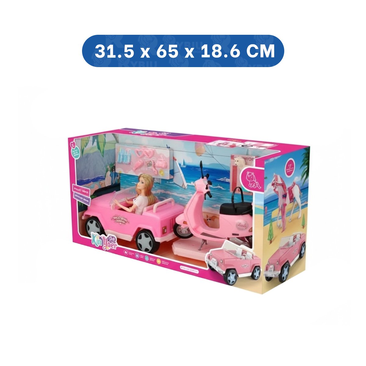 PACK2 COMBO CREATIVO DE VEHICULOS Y MOTO CON PERSONAJES Y ACCESORIOS - 4