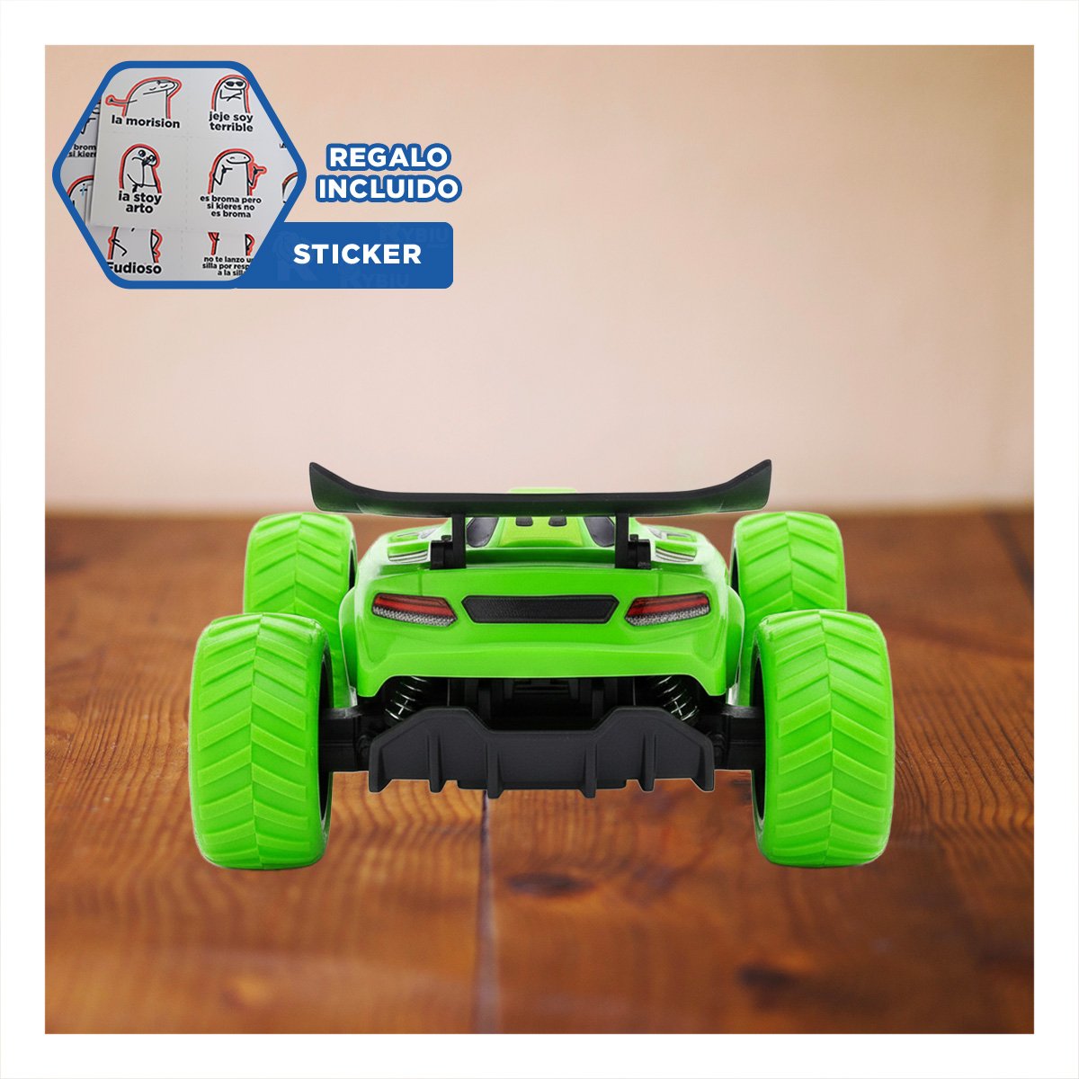 UNIDAD ACROBATICO EN CAJA CON MOVIMIENTO FLUIDO Y RUTINAS DE JUEGO Y+REGALO STICKER - 1