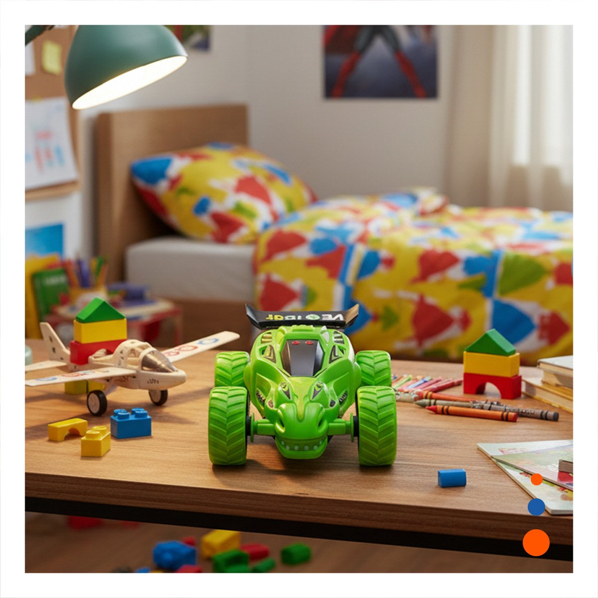 UNIDAD ACROBATICO EN CAJA CON MOVIMIENTO FLUIDO Y RUTINAS DE JUEGO Y+REGALO STICKER - 2
