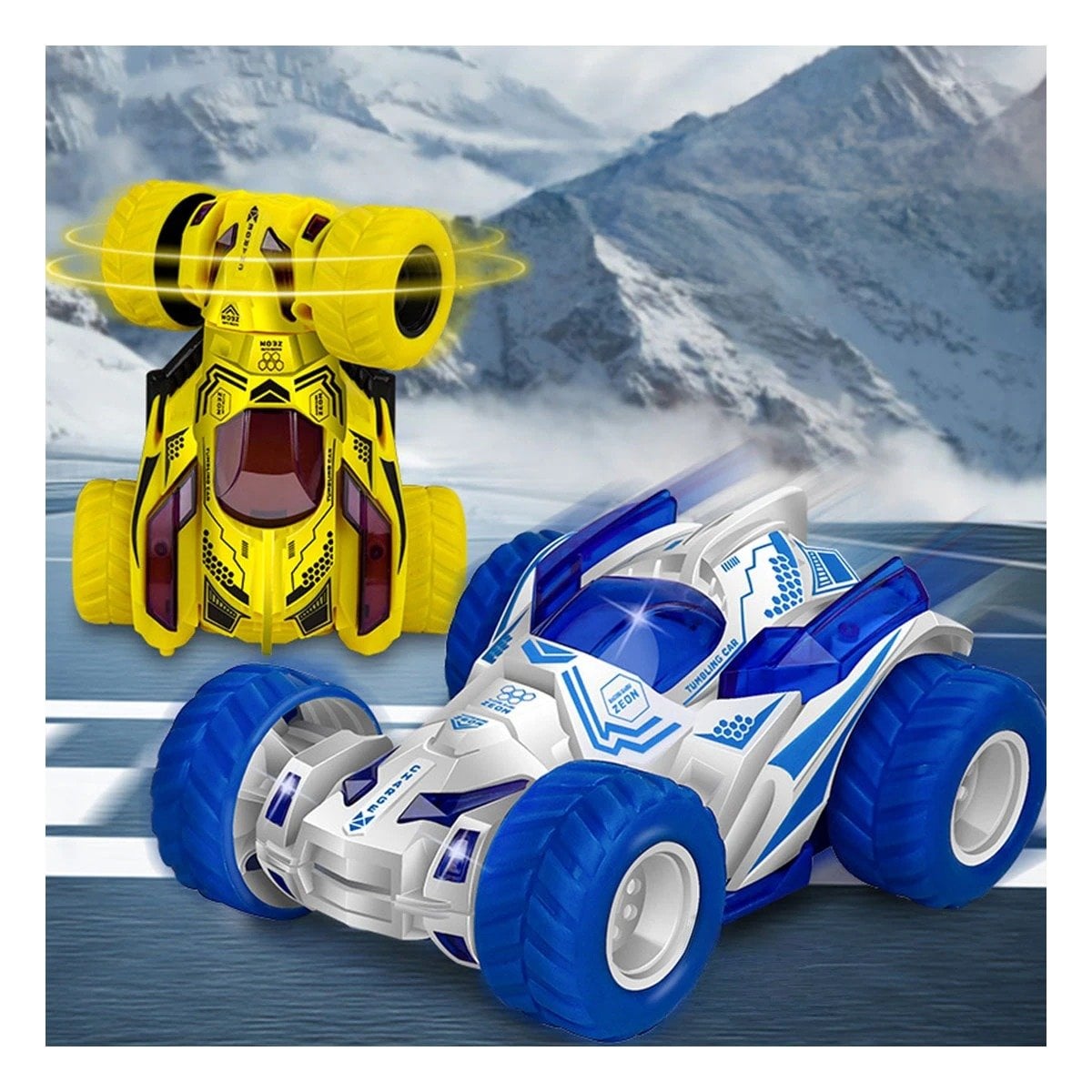 PACK12 DIVERTIDO STUNT DOBLE CON CAJA PARA JUEGO ACTIVO EN CASA Y+REGALO STICKER - 3