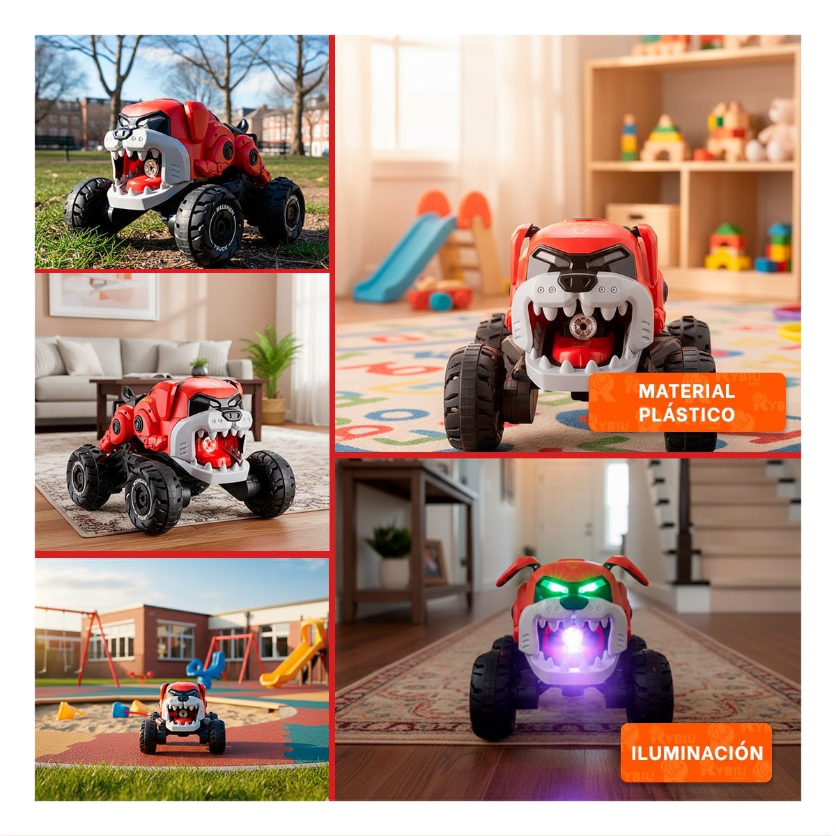 PACK2 UNIDAD ROBOT PERRO CON CONTROL REMOTO PARA USO RECREATIVO EN HOGAR Y+PAPEL REGALO - 3