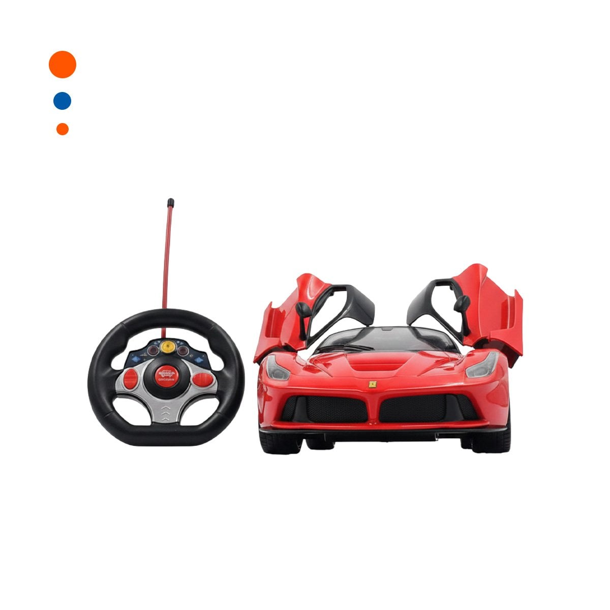 ESTILO DEPORTIVO A CONTROL REMOTO ROJO PARA JUEGOS EN CASA Y ZONAS DE HOGAR Y+PAPEL REGALO - 1