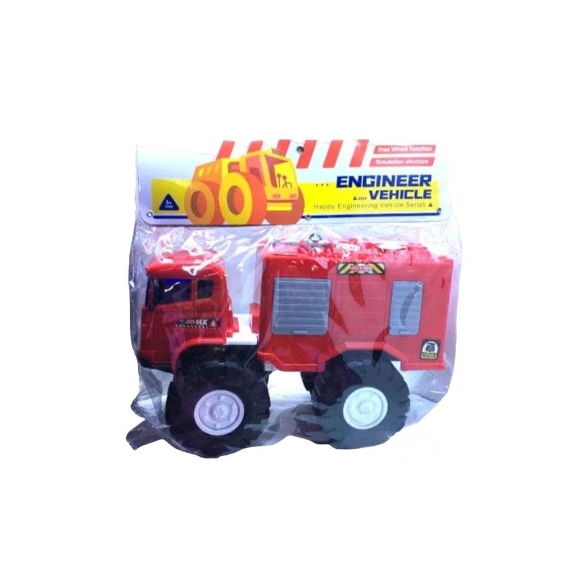 PACK6 RESPUESTA URBANA BOMBERO ROJO EN BOLSA JUGUETE DE ACCION PARA JUEGO Y+REGALO STICKER - 2